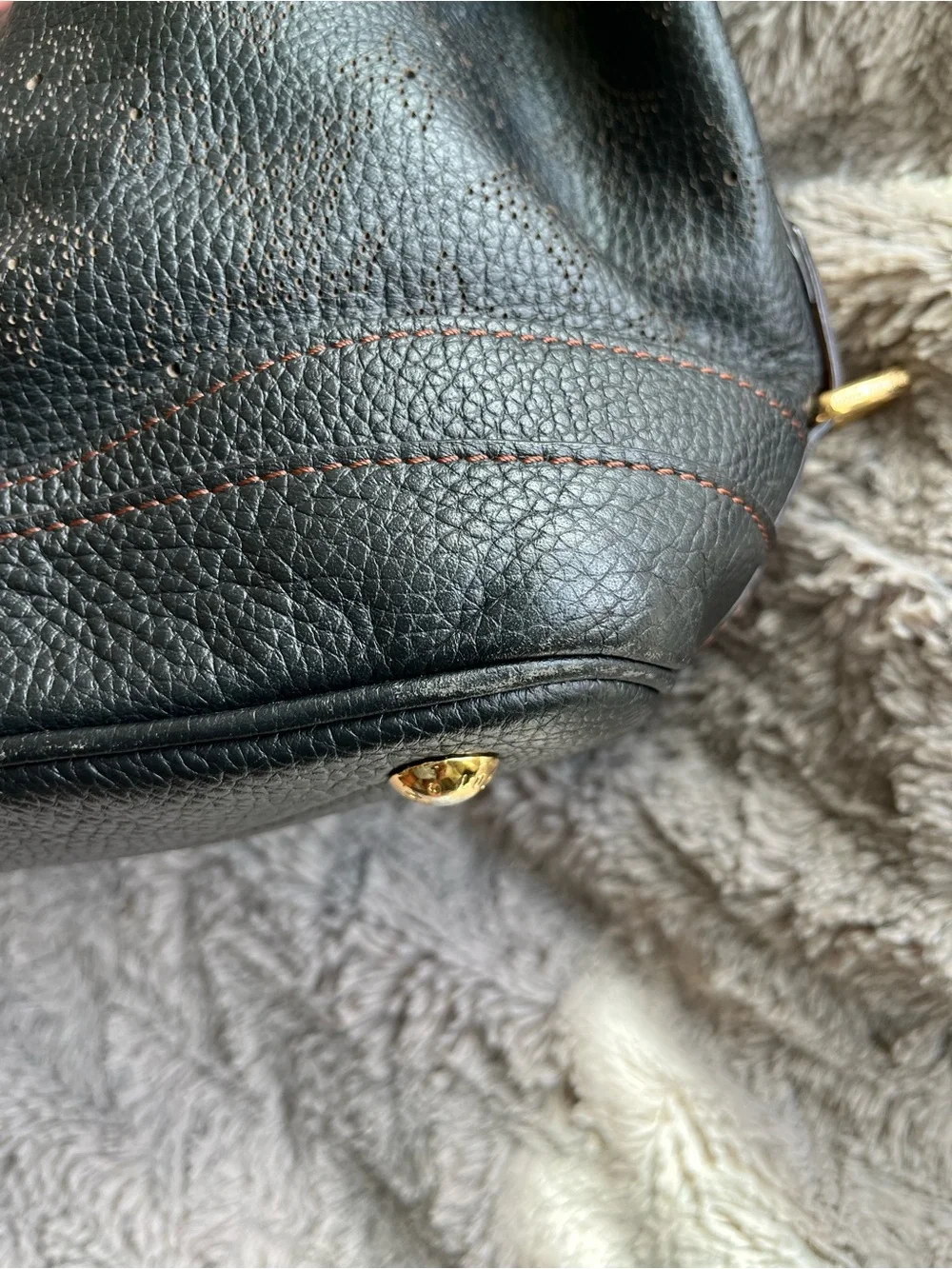 Louis Vuitton Monogram Mahina Stellar PM satchel